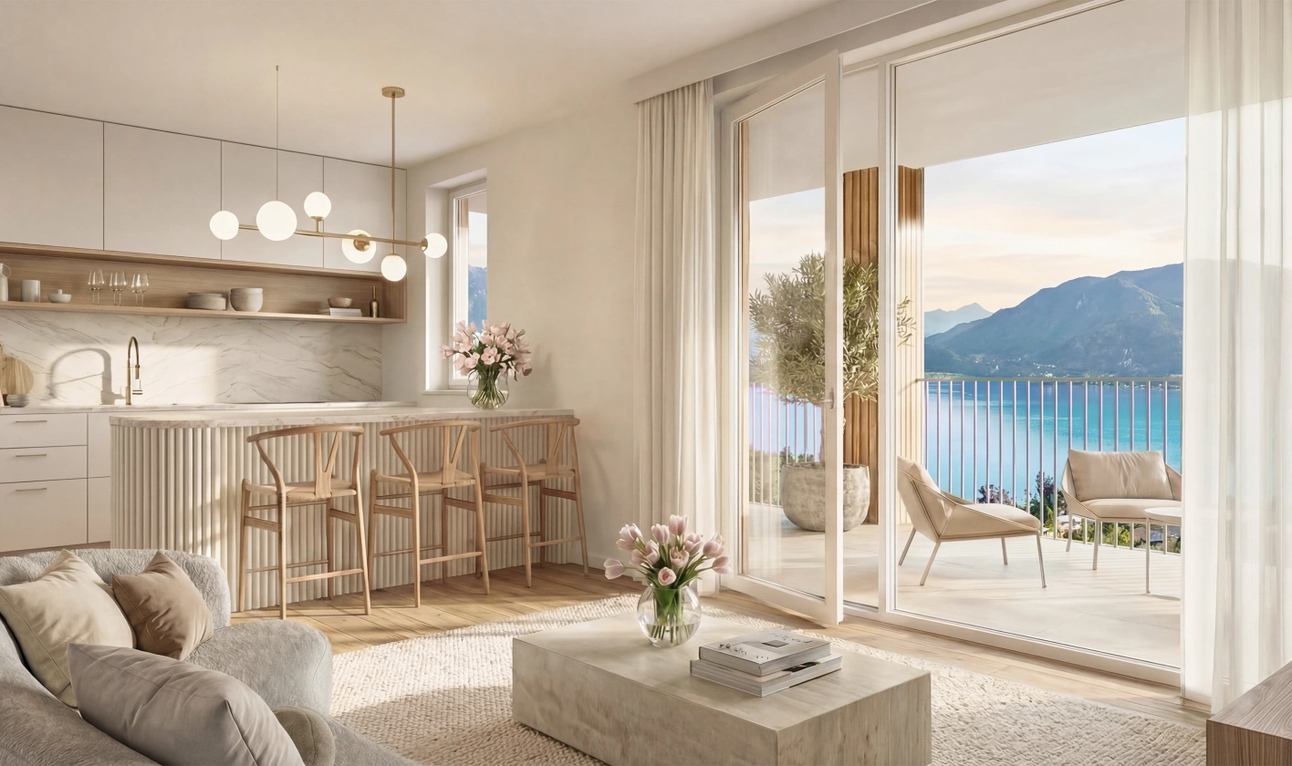 Wohnen in Pörtschach Eigentumswohnung mit Blick