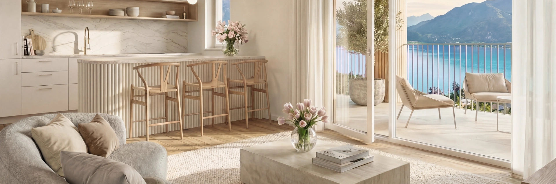 Wohnen in Pörtschach Eigentumswohnung mit Blick