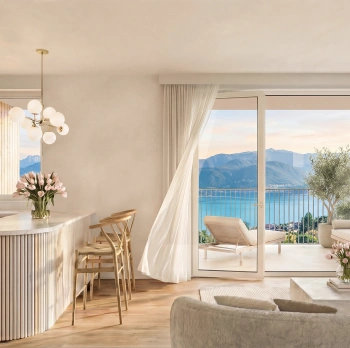 Kärnten Neubauwohnung kaufen mit Blick auf den Wörthersee