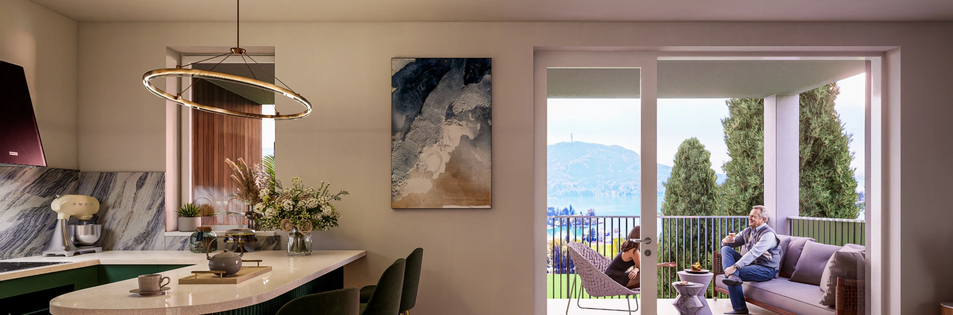 Wohnen Sie dort, wo andere Urlaub machen: Pörtschach zählt zu den begehrtesten Luftkurorten des Landes und begeistert als Hotspot für aktive Erholung und Lebensqualität. Neubauwohnung kaufen in Pörtschach.