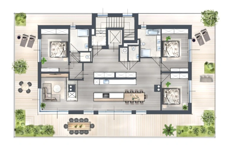 Haus B TOP 11 Penthouse